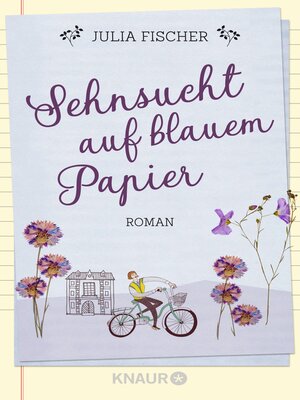 cover image of Sehnsucht auf blauem Papier